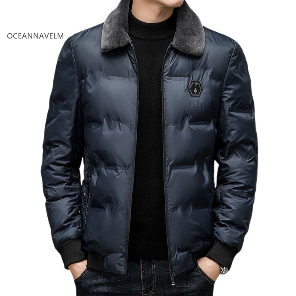 Fur hooded hot sale jacket mens