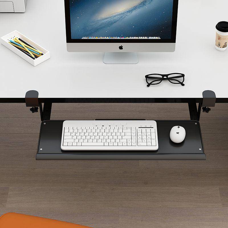 Non punching keyboard bracket slide rail keyboard bracket non ...