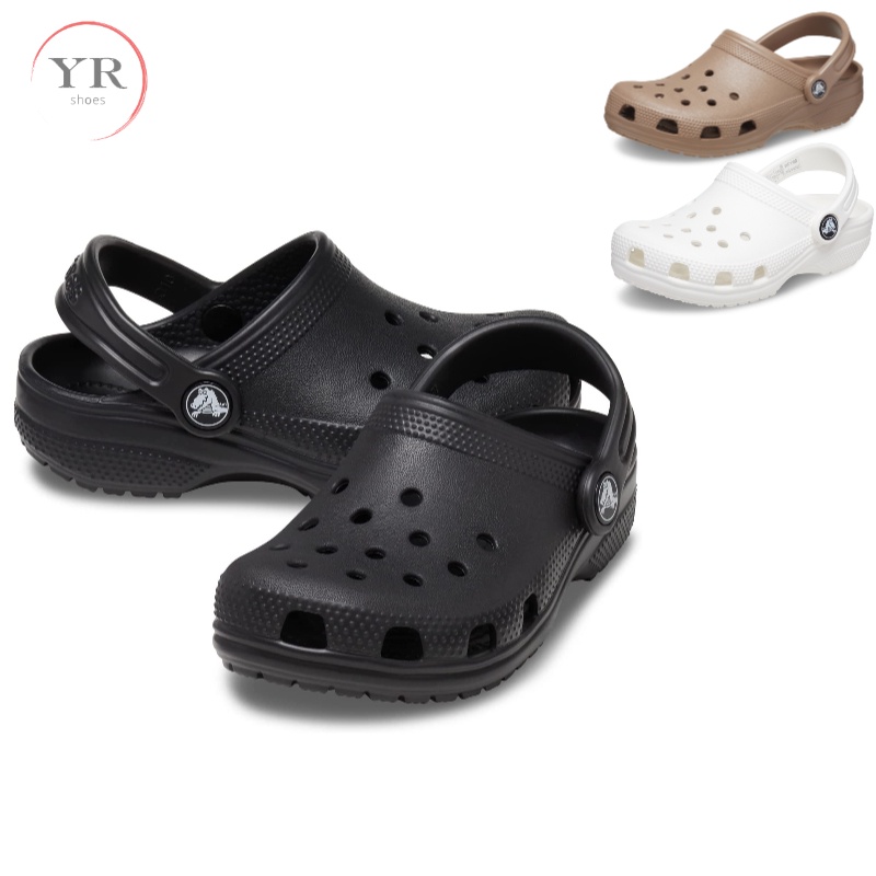 Full hot sale black crocs