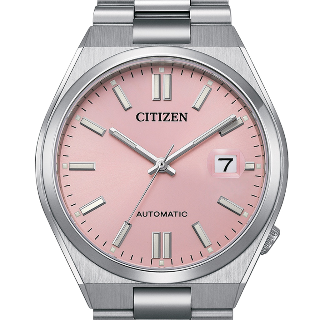 100 Authentic Citizen NJ0158 89X Pantone Dreamy Pink Dial Mechanical Mens Watch Shopee Singapore