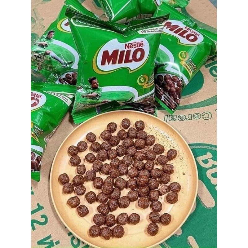 Milo Nestle Thai Cocoa Cereal snack, Milo Nestle Thai Cereal snack