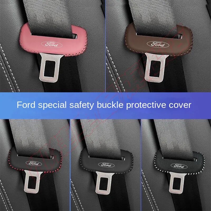 Ford Safety Belt Protective Cover Seat Safety Buckle Card Head Cover
