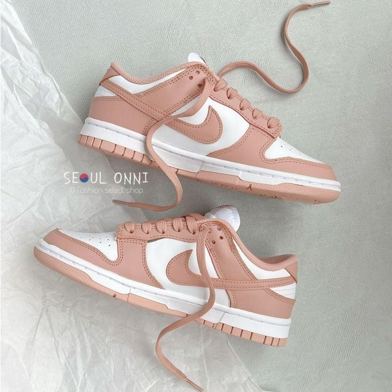 White rose gold hot sale nike shoes