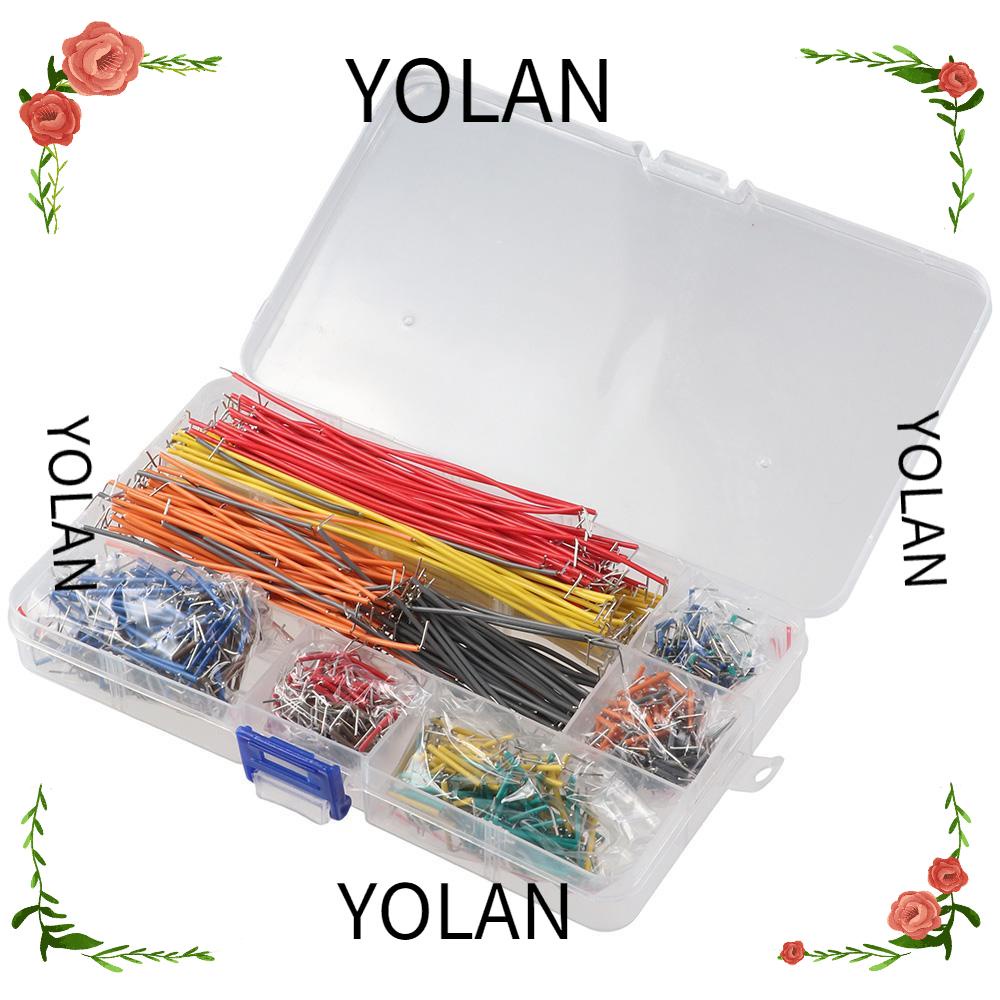 YOLANDAGOODS1 840Pcs Breadboard Jumper Wire Kits, Pure Copper 2-125 mm ...