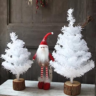 Feather Christmas Tree Mini Blue Pink Decoration Cedar Desktop Tabletop  Ornament New 