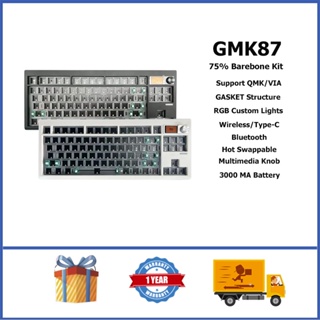 GMK87 Mechanical Keyboard Kit Gaming Keyboard 87Keys Silent