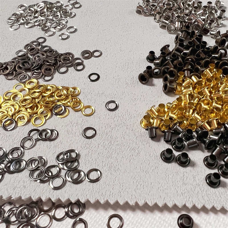 STIMPSON 1/16 X 3/16 Brass Grommets & Eyelets – 200 Pieces, Gold, For Model Trains & Jewelry