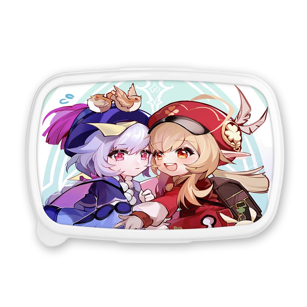 Genshin impact Lunch Box anime hot games plastic bento