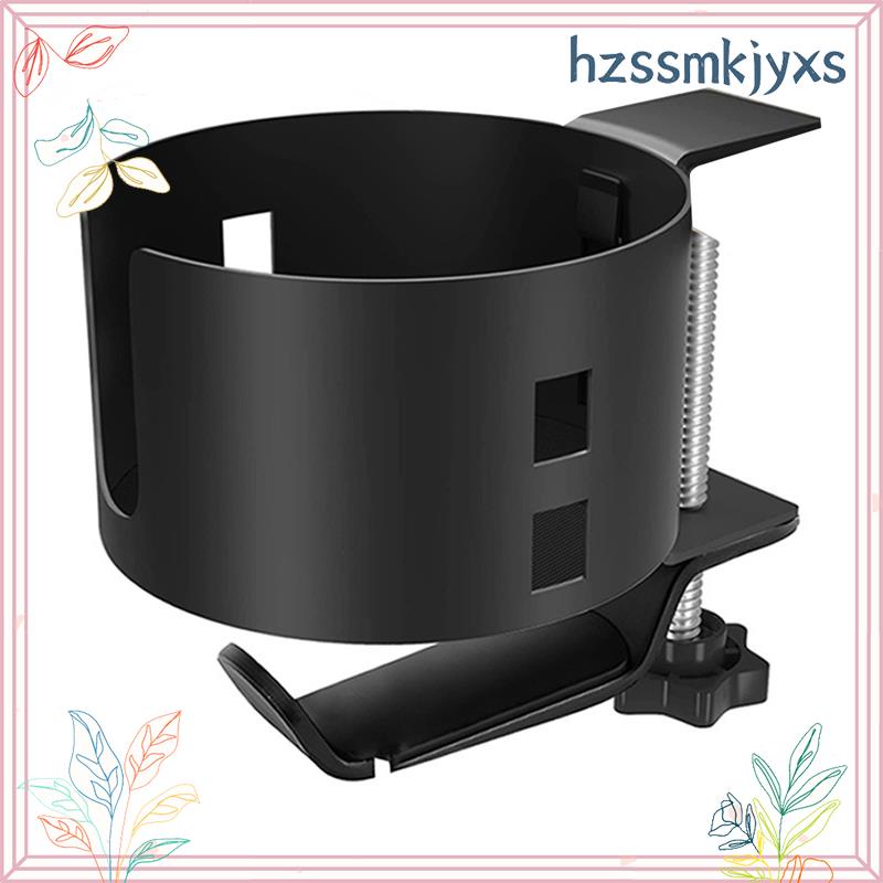 Upgraded Desk Cup Holder Clamp Black Desk Cup Holder AntiSpill Table