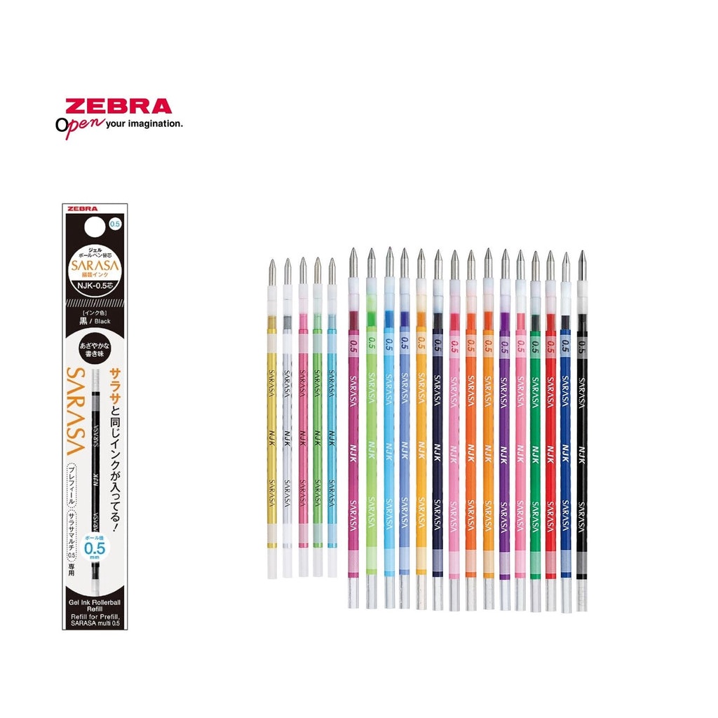 Zebra SARASA Gel Multi Pen Refill NJK Shopee Singapore