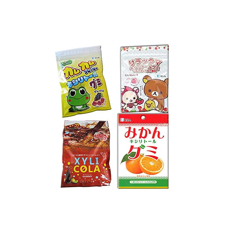 [Japan Products] Xylitol Gummies (Camu Camu Fresh + Rilakkuma
