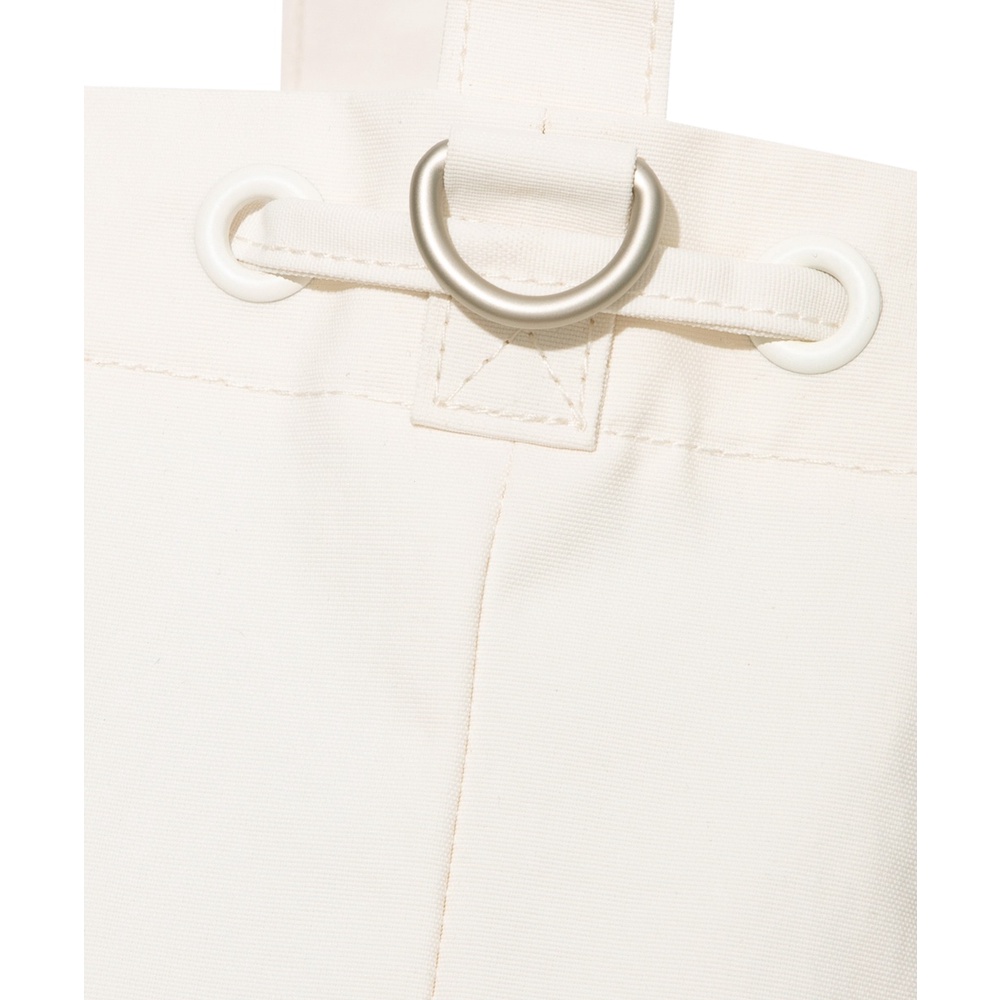 COVERNAT] 23FW CLOVER HEART NYLON BUCKET BAG (Ivory