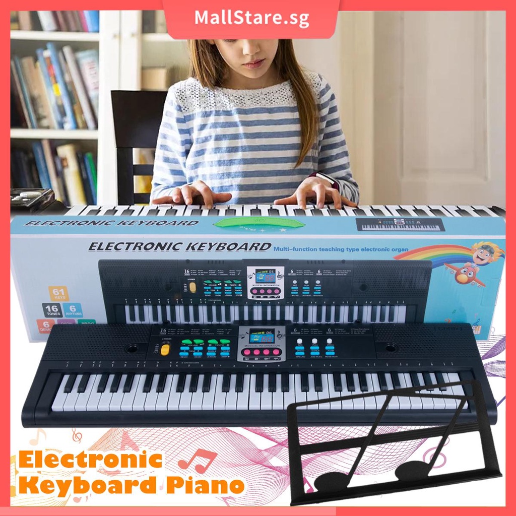 61 Key Quick Start Electric Keyboard Recording Playback Keyboard Piano ...