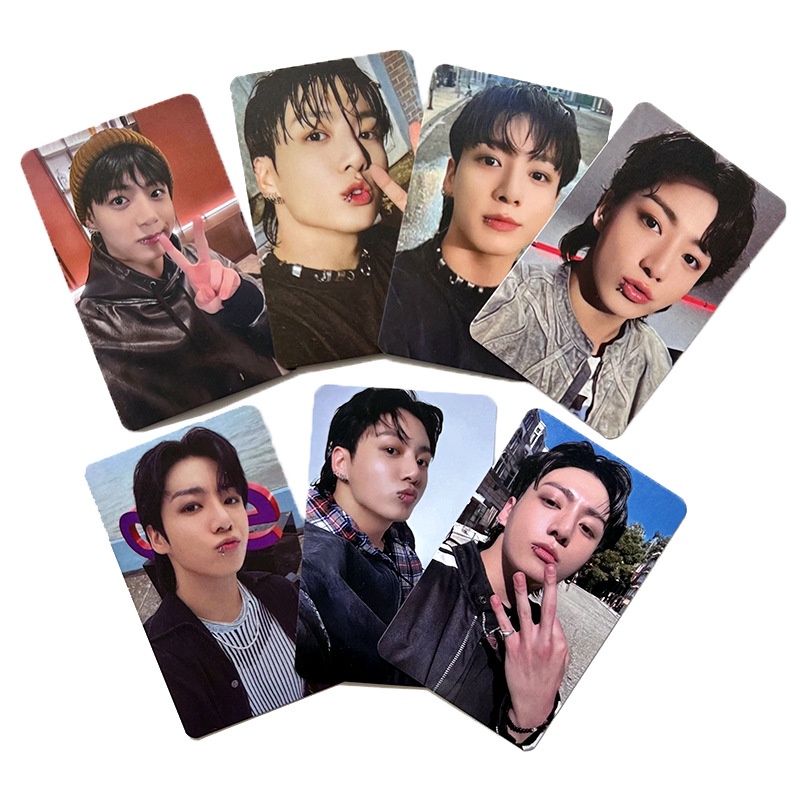 Kpop JK Golden SOLO Album Card Special Card Postcard Jungkook