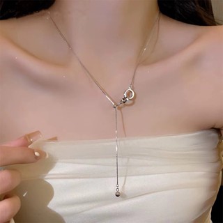 Dainty double hot sale chain necklace