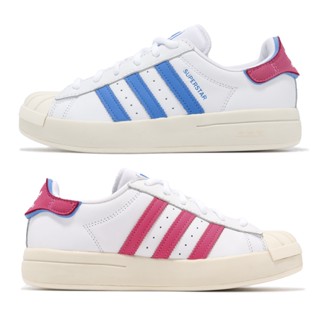 White and pink on sale shell toe adidas