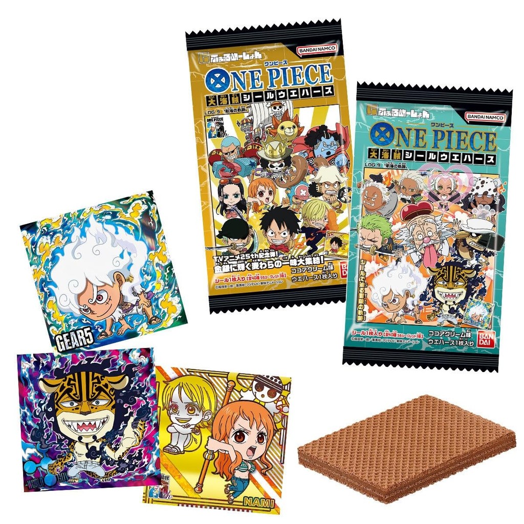 Niformation One Piece Great Pirate Seal Wafer LOG.9 20 pieces BOX ...