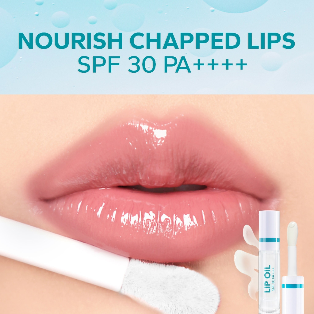 Amaterasun Lip Oil SPF 30 PA++++ / Merah Jingga Official - Gambar 2