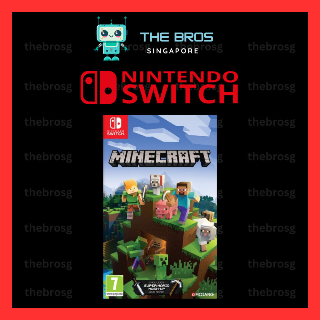 ⭐Nintendo Switch Digital Game Minecraft ⭐ Shopee Singapore