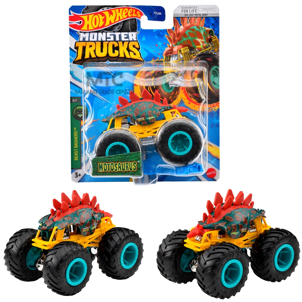 Hot Wheels Monster Trucks Motosaurus | Shopee Singapore