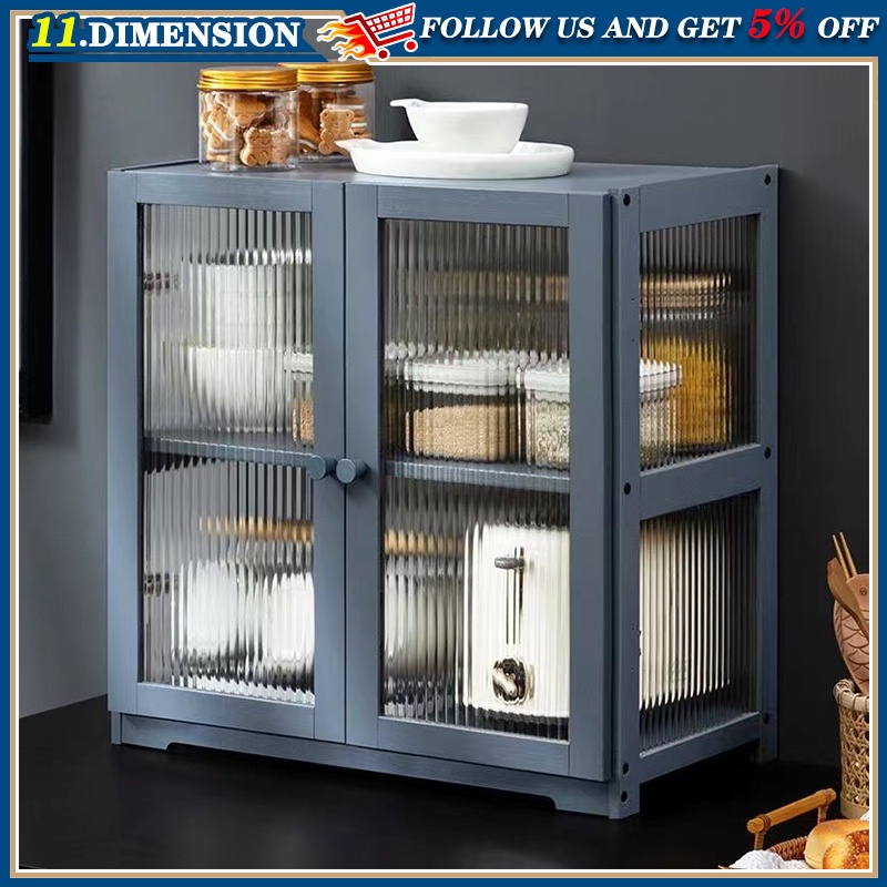 Transparent Kitchen Shelf Table Top Cup Holder Desktop