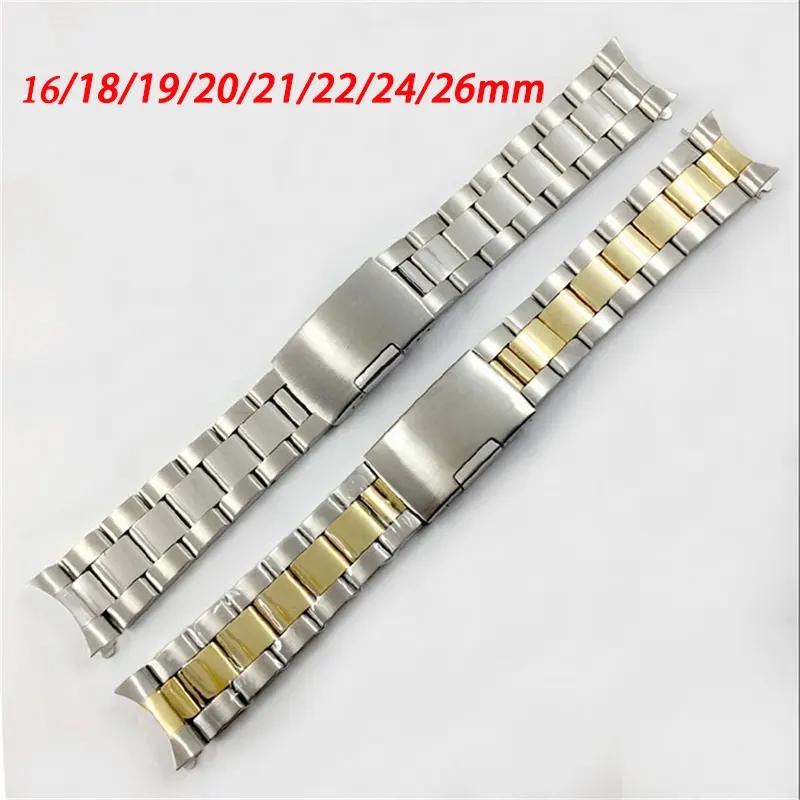 26mm stainless discount steel watch band