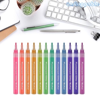 Glitter Marker Pen Set, Metallic Highlighters