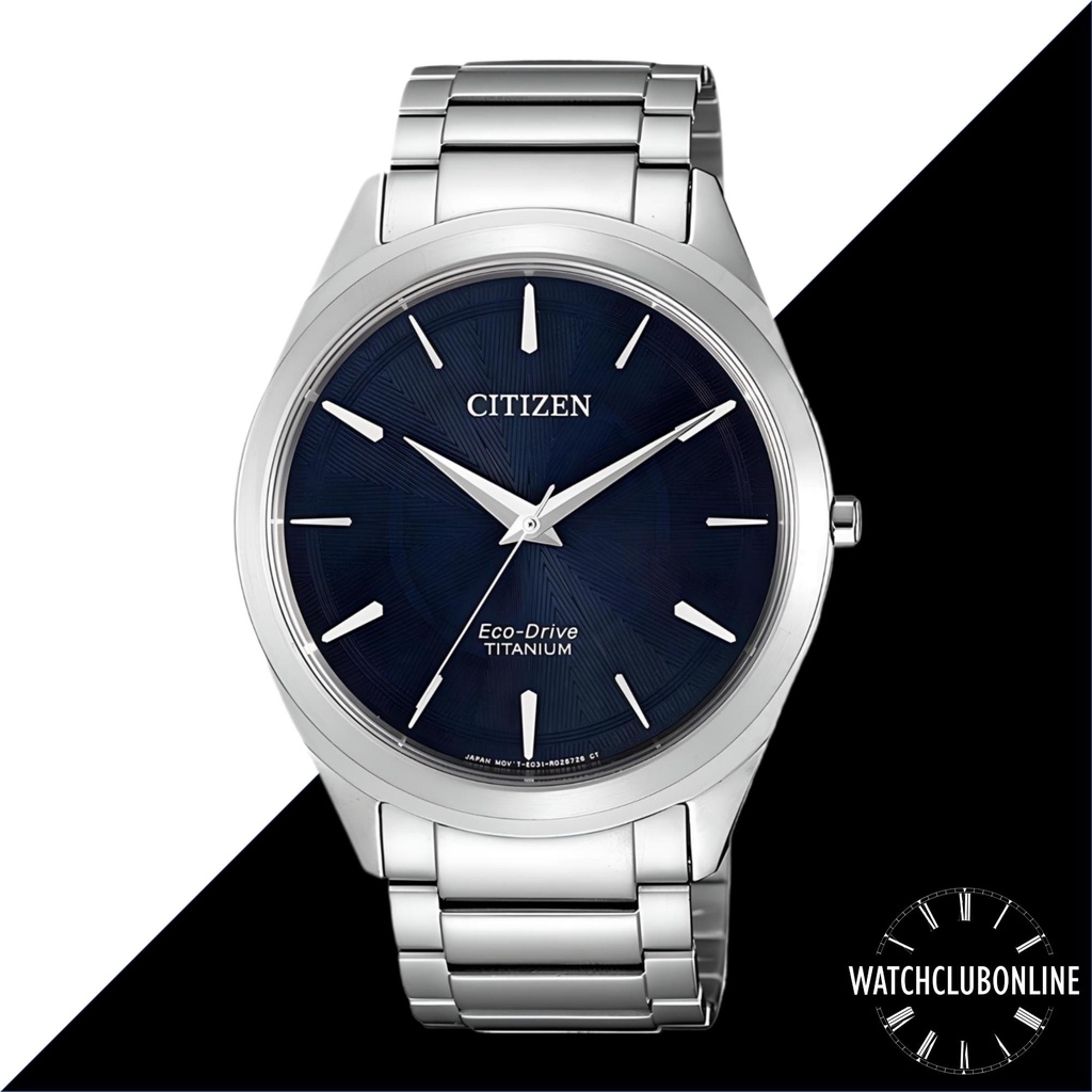 WatchClubOnline BJ6520 82L Citizen Eco Drive Titanium Ultra Light Men Casual Formal Watches BJ6520 BJ 6520