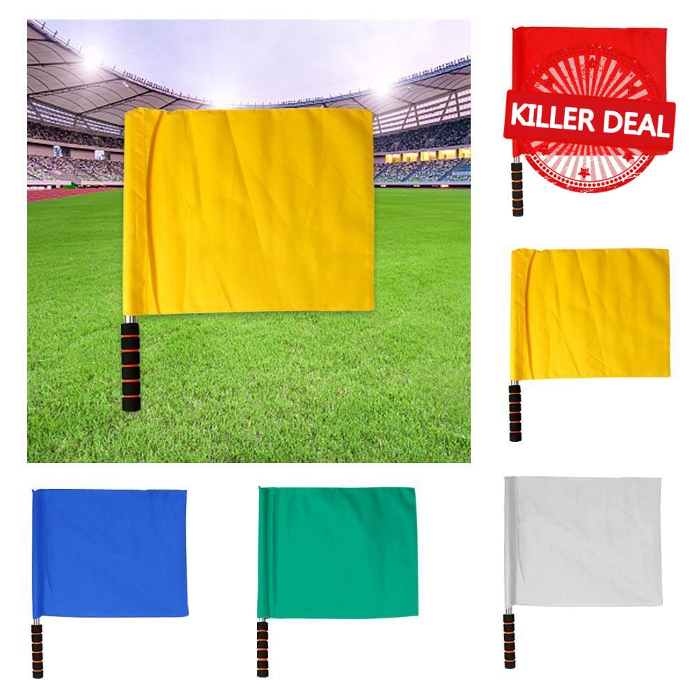 Football Referee Flag Command Flag Indication Flag Track Flag