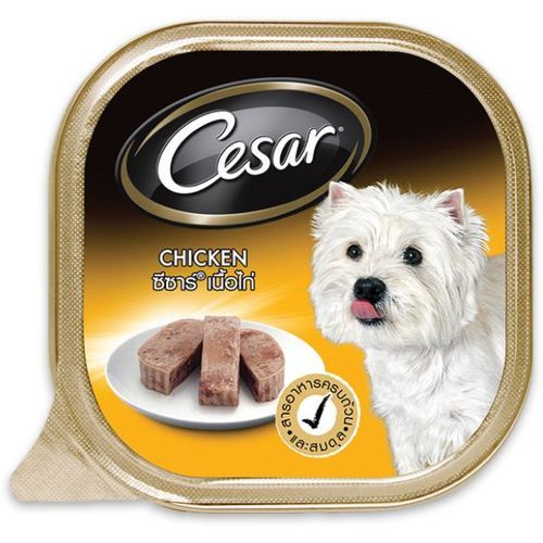 Cesar Dog Wet Food Chicken 100g Shopee Singapore