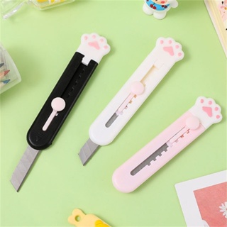 Kawaii Mini Pocket Cat Paw Art Utility Knife Express Box Knife