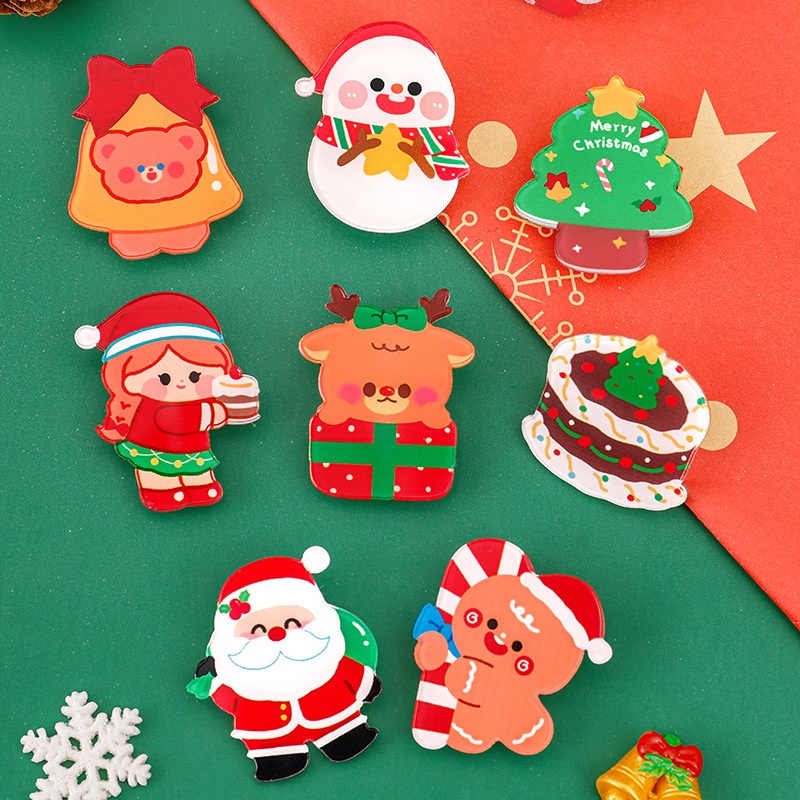 Christmas brooches store for sale