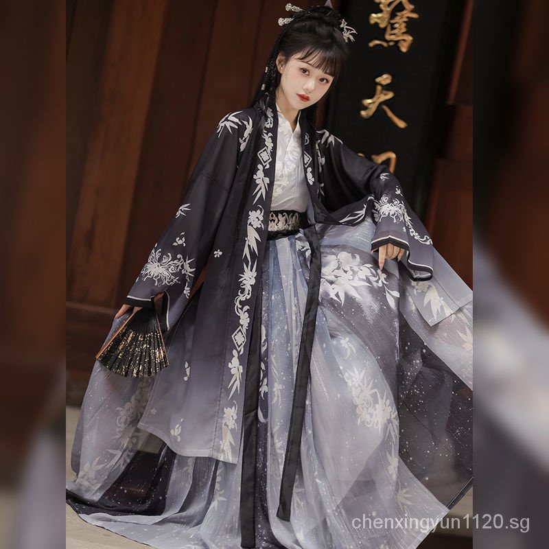 New Hanfu waist full set of ancient FVJ9 | Shopee Singapore
