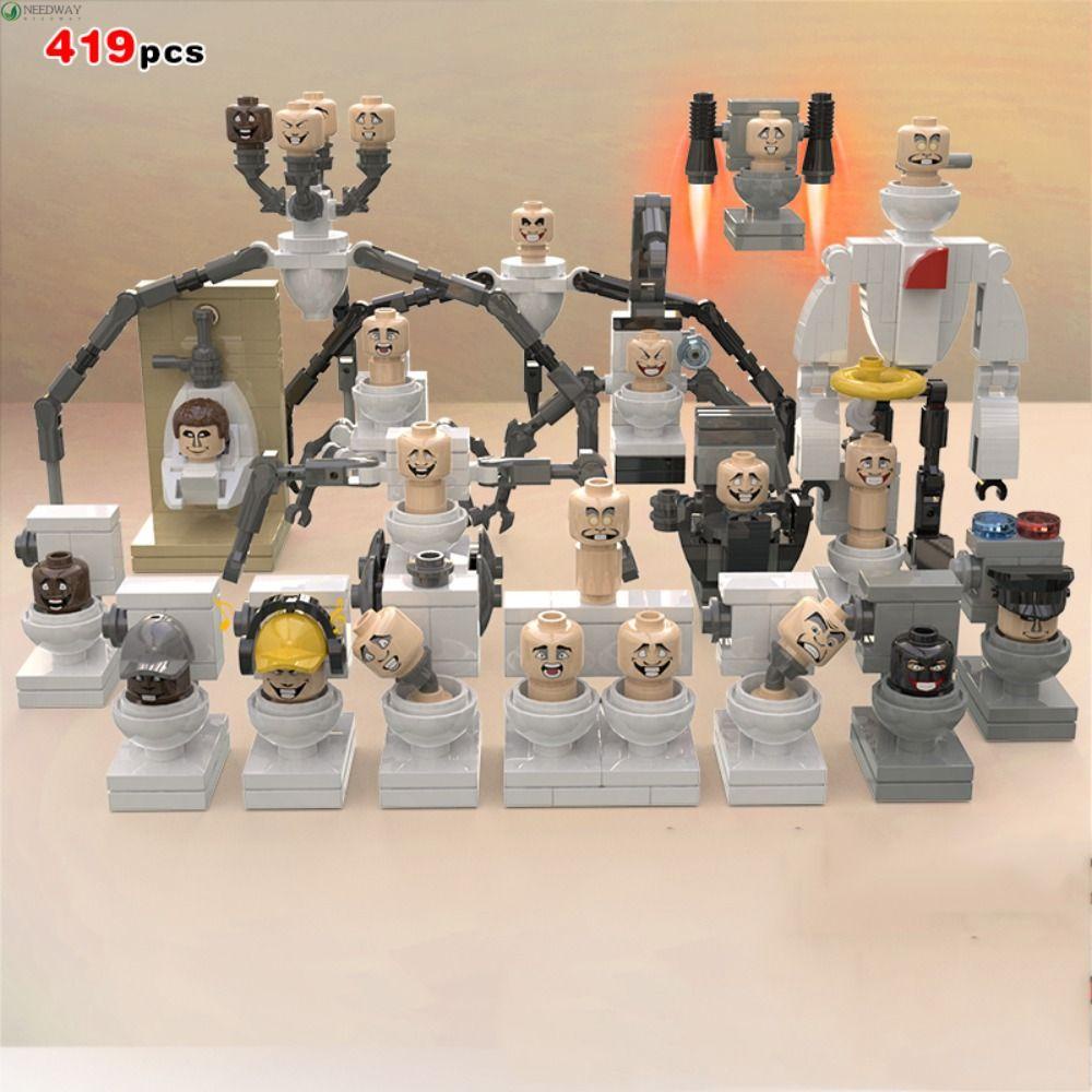 NEEDWAY Skibidi Toilet Man Building Blocks, Titan TV Man Speakerman  Cameraman Building Blocks Toys, Cameraman Skibidi Toilet Removable Speakman  Figures Toys Desktop Decoration | Shopee Singapore