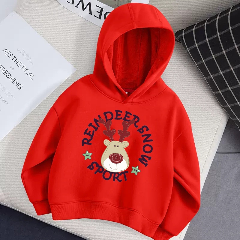 Christmas sweater with hood sale