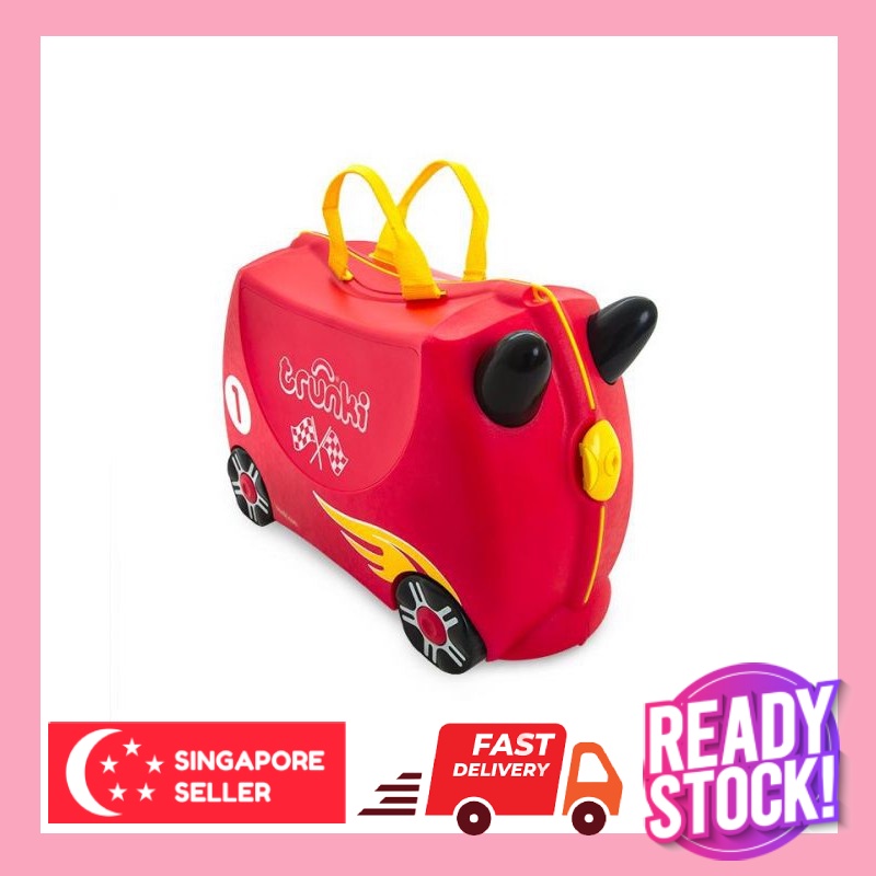Trunki Suitcase - Rocco the Race Car | Shopee Singapore