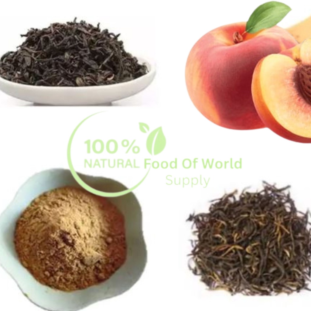 Peach Black Tea Powder 250g 白桃红茶粉 instant 100% water soluble 速溶茶粉 ...