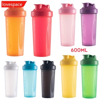 600ml Portable Protein Powder Shaker Bottle Leak Proof Water Bottle for Gym  Fitness Training Sport Shaker Mixing Cup with Scale