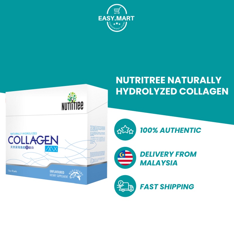 NutriTree Naturally Hydrolyzed Collagen (5.5gx 30packs) 4 Most ...