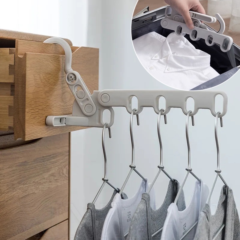 Multi-functional Five-hole Folding Drying Rack / Portable Travel ...