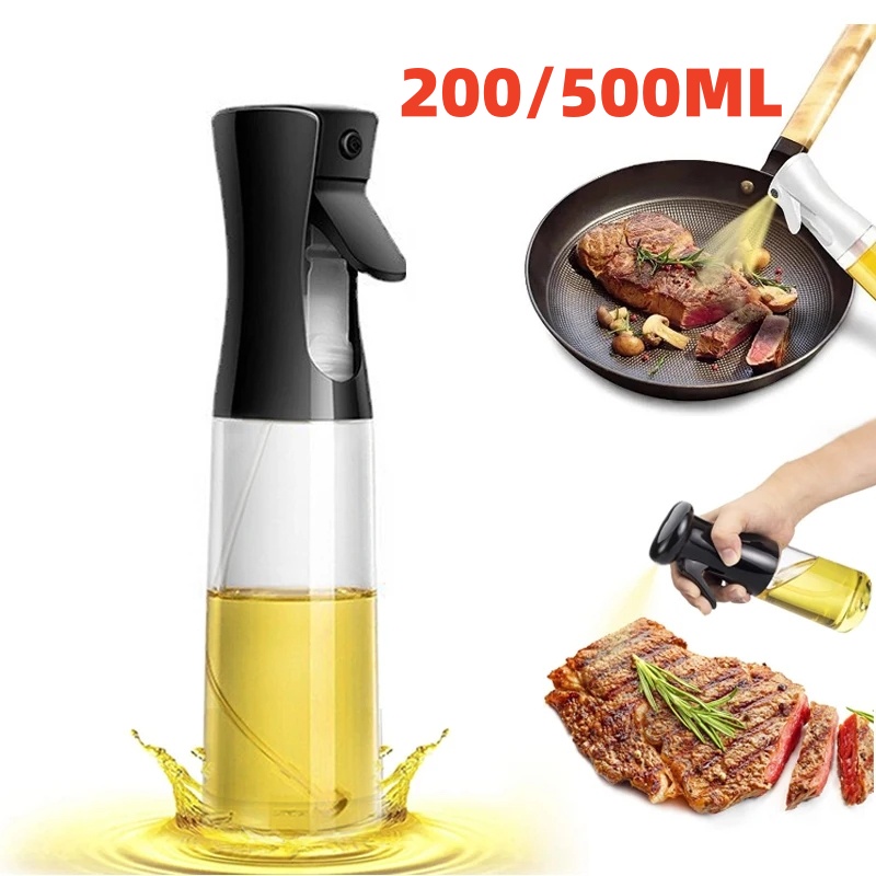 200ml/300ml/500ML Oil Spray Bottle/ Camping BBQ Baking Sauce Sprayer ...