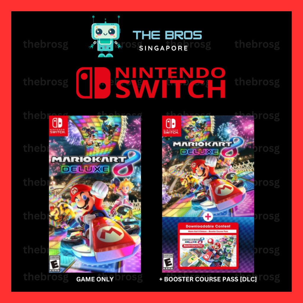 Mario Kart 8 Deluxe Nintendo Switch Digital Game | Mario Kart Booster ...