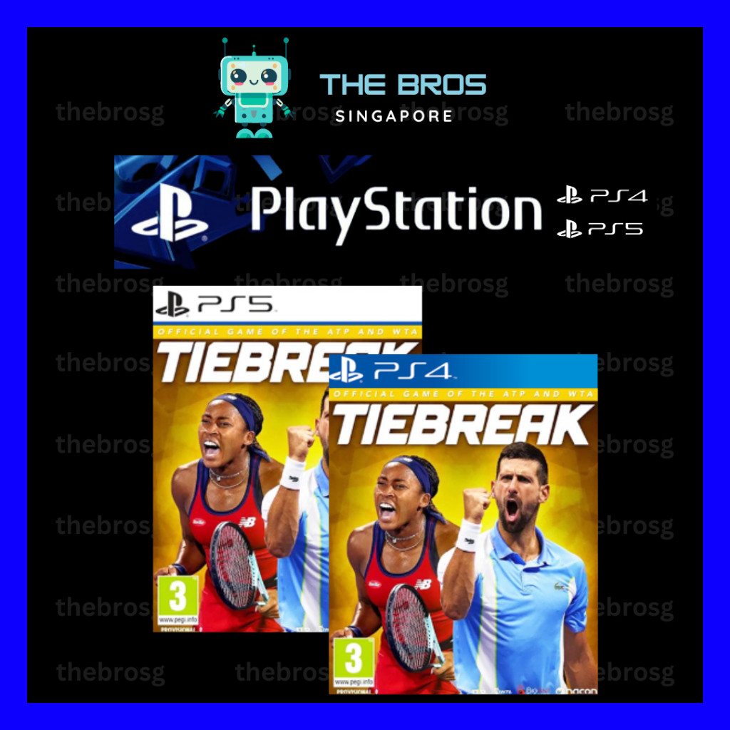 ⭐ PS4 PS5 PlayStation Digital Game TIEBREAK: Official game of