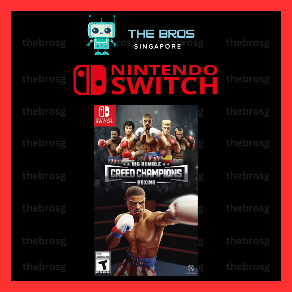 ⭐Nintendo Switch Digital Game Big Rumble Boxing: Creed