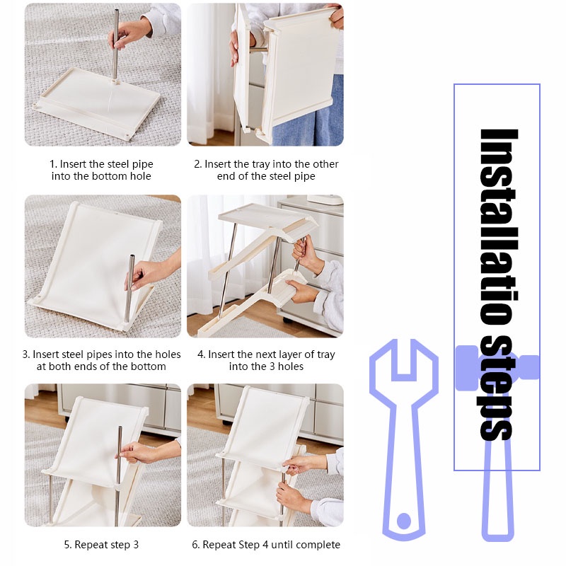 Simple Space Saver Shoe Rack | Multi-layer Shoe Rack | Minimalist ...