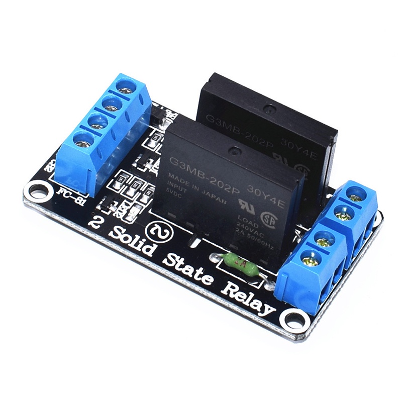 Solid State Low Level SSR AVR DSP for Arduino 2-Channel 5V DC Relay ...