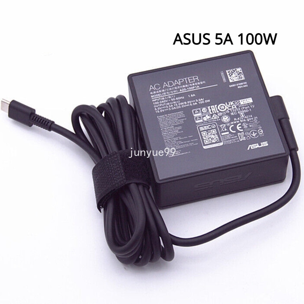 Asus 100W Type-C Power Charger,Asus ROG Flow/Strix Scar/Zephyrus - Main Image