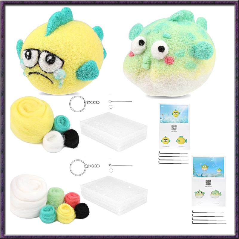 [Y T P V] Felting Set Wool Felting Tools Set with Felting , Foam Mat