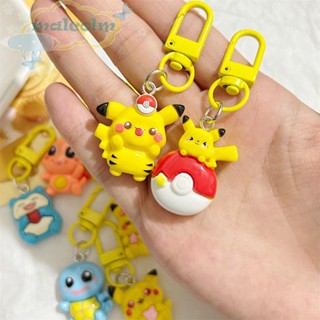 Pokemon Keychain, Pokemon Keyring, Pokemon Pikachu, Bulbasaur, Charmander,  Sqirtle, Psyduck, Jigglypuff Keychains, Adorable Cute Keychain 