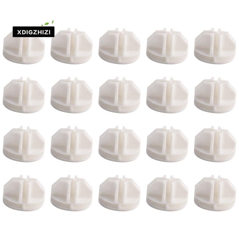 20 Pcs Grid Cube Connector Abs Connectors For Wire Cube Storage ...